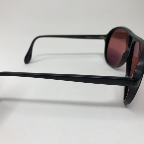 SERENGETI SUNGLASSES 5235j MATTE BLACK ORANGE POLARIZED GLASS DRIVING - Picture 8 of 9